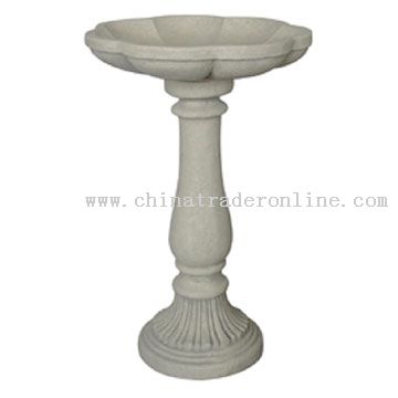 Polyresin Bird Bath from China